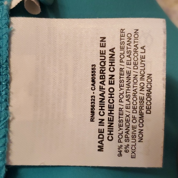 Nike Golf Tour Performance skort. Blue (turquoise). Size 12. Dri-Fit. - Picture 9 of 11